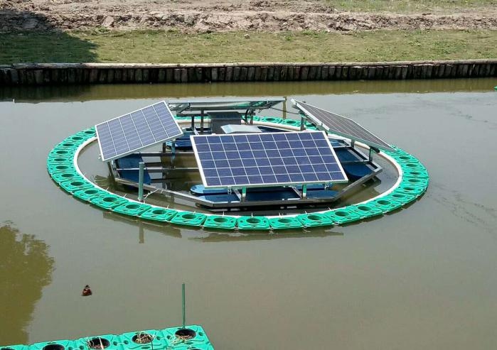 太阳能风能（风光互补）水生态修复系统